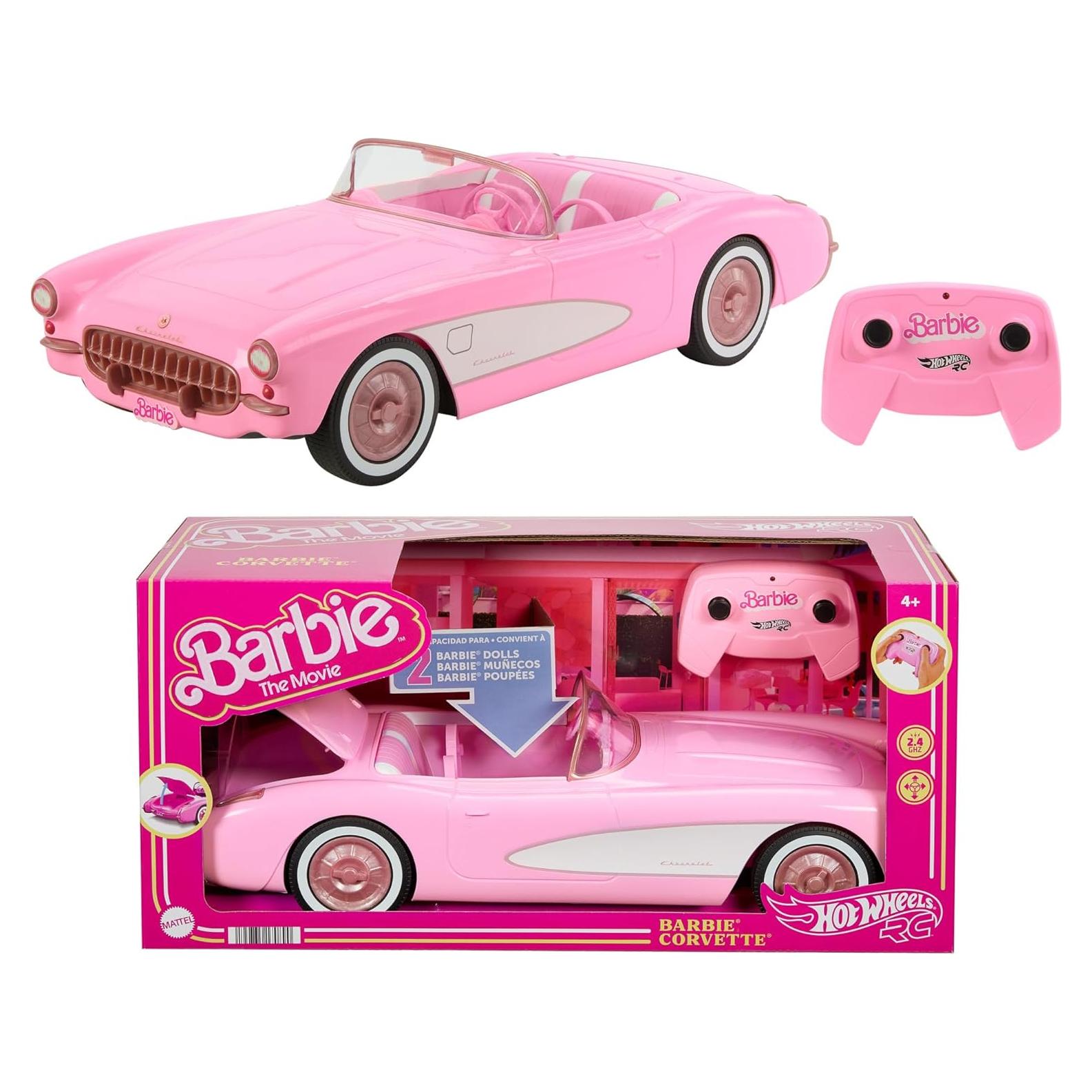 Coche de Juguete Control Remoto Barbie Corvette 1956 Mattel