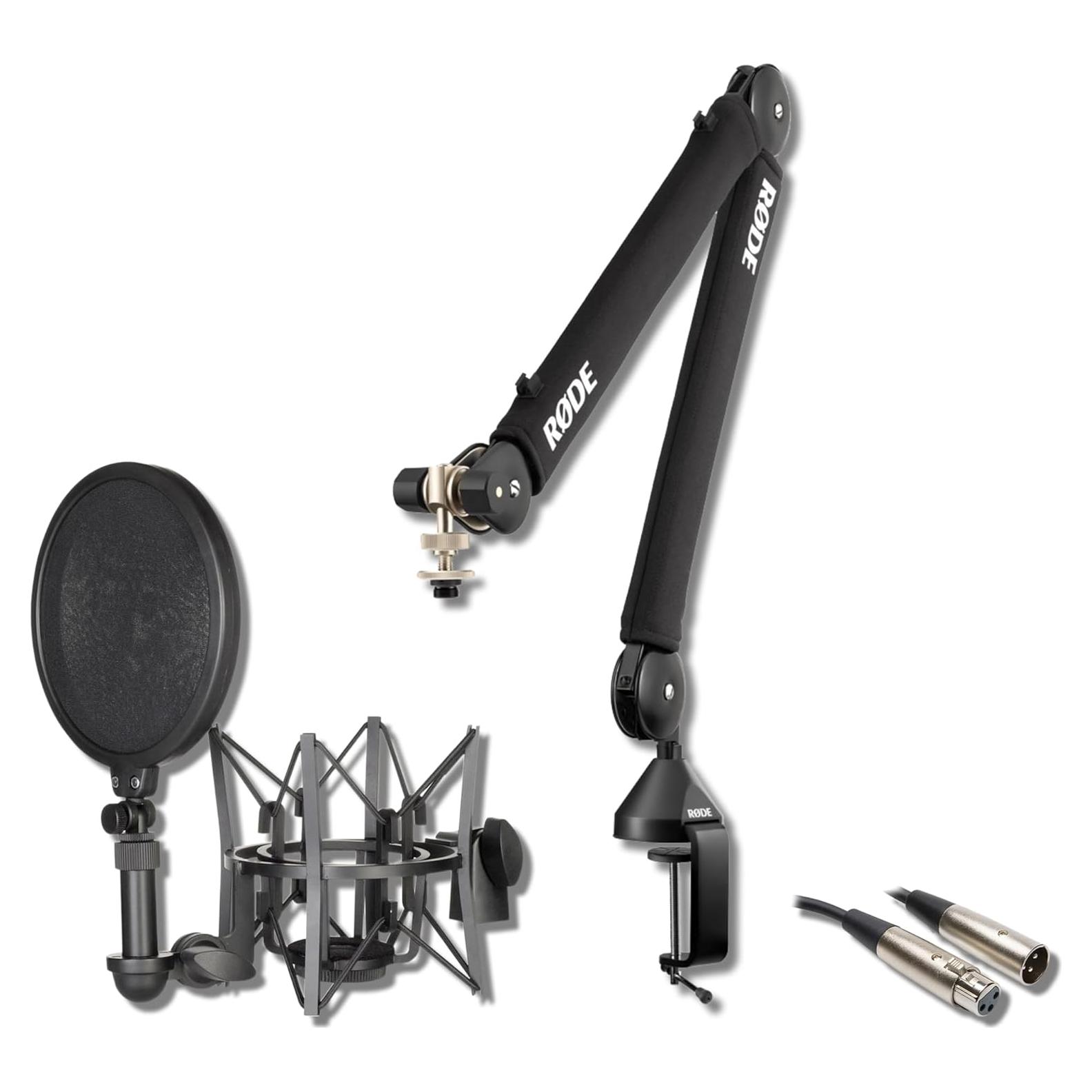 Brazo de Micrófono Rode PSA1+ con Montura SM6 y Cable XLR 3m