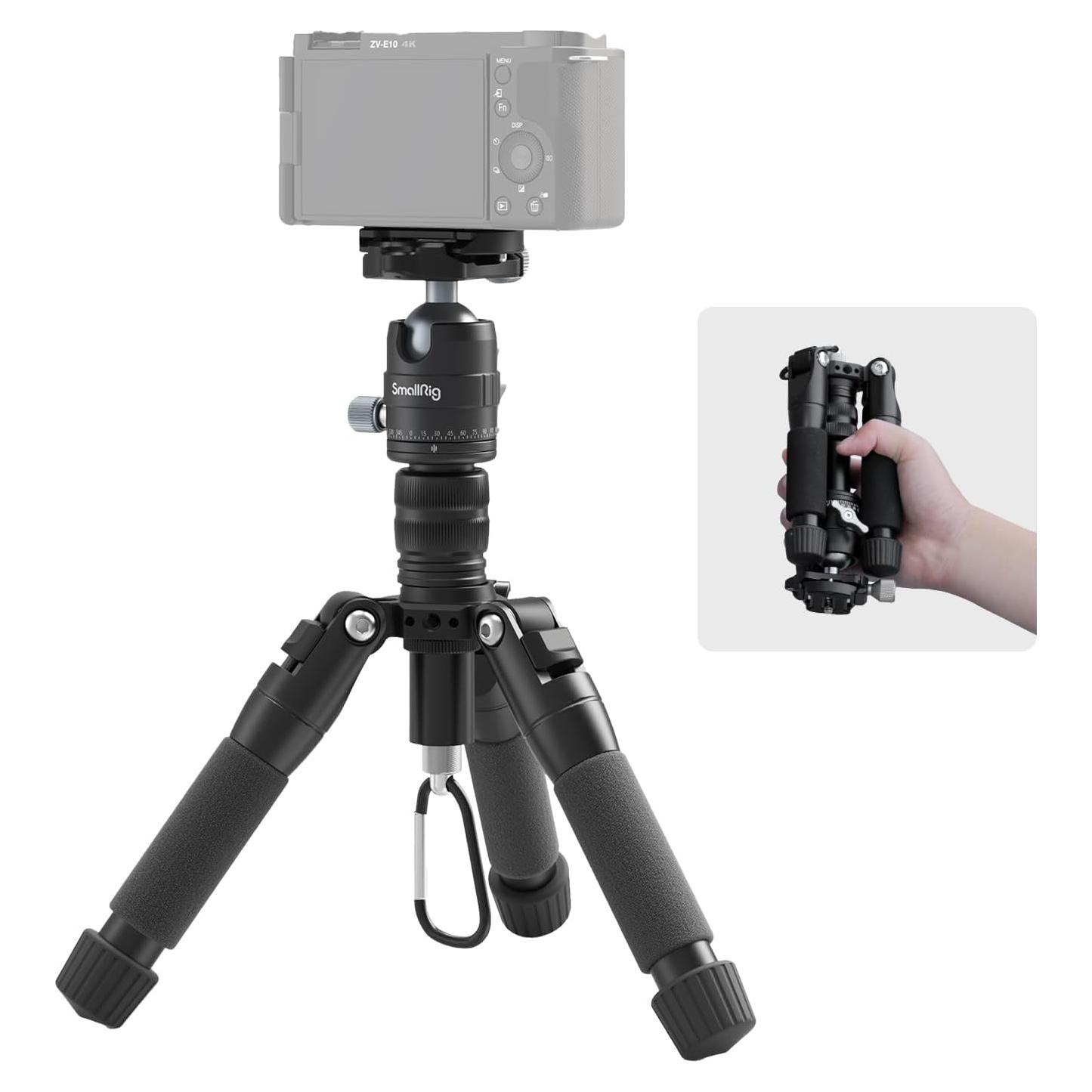 Trípode Mini de Aluminio SmallRig VT-20 para Cámara DSLR 50.8 cm