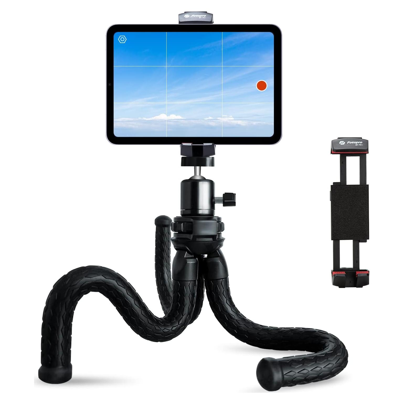 Trípode Fotopro AT-2 para Teléfono y Tableta - Soporte Flexible