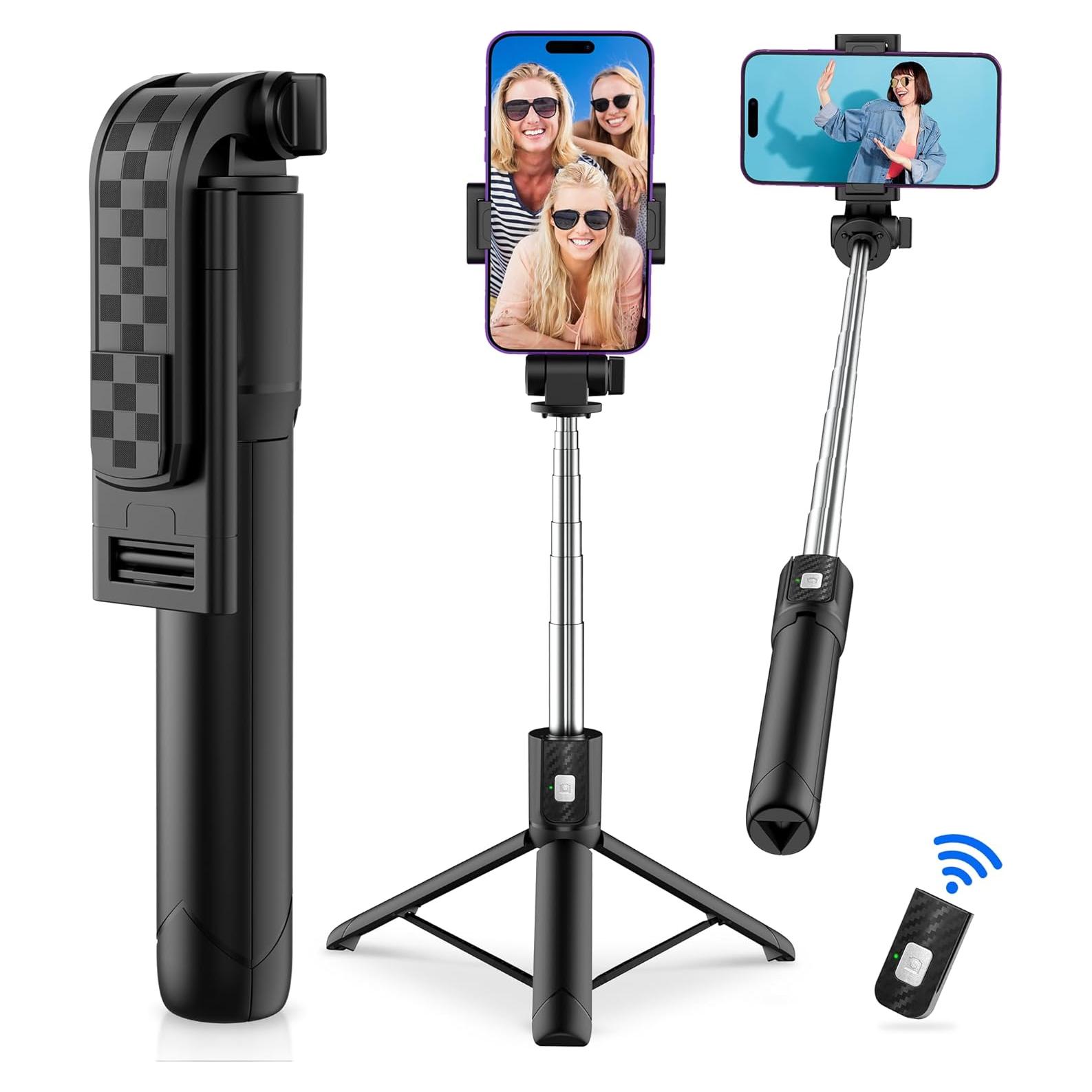 Trípode de Selfie Colorlizard con Control Remoto y Soporte Ajustable