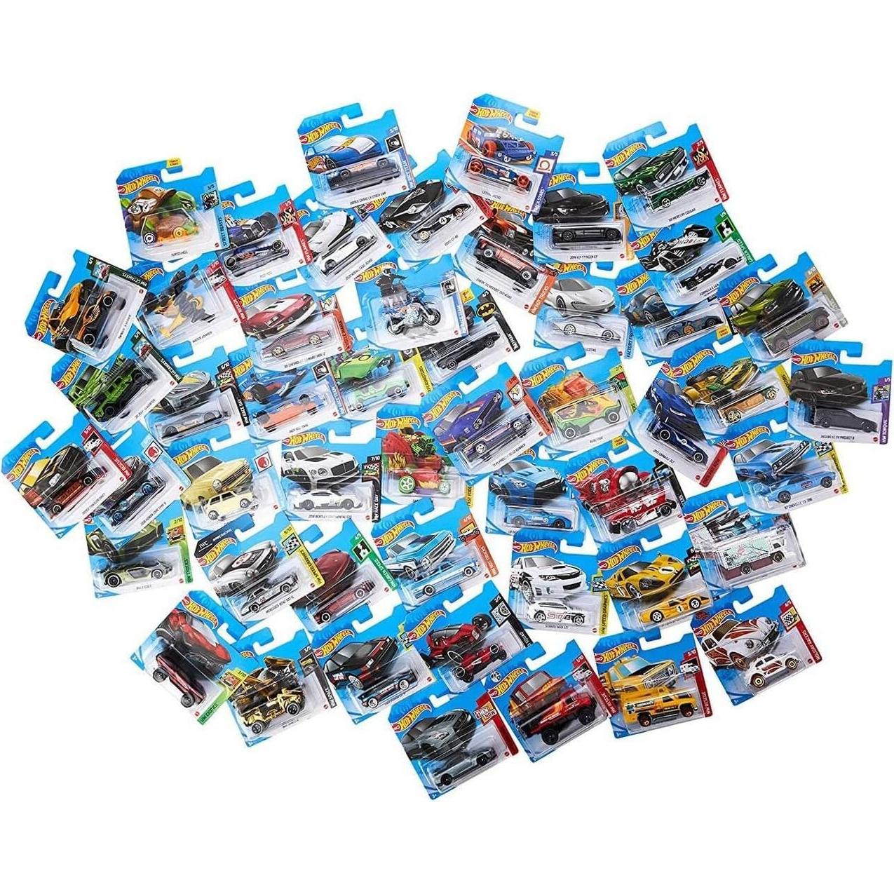 Hot Wheels 72 Coches de Juguete Aleatorios Mattel 1,59 kg