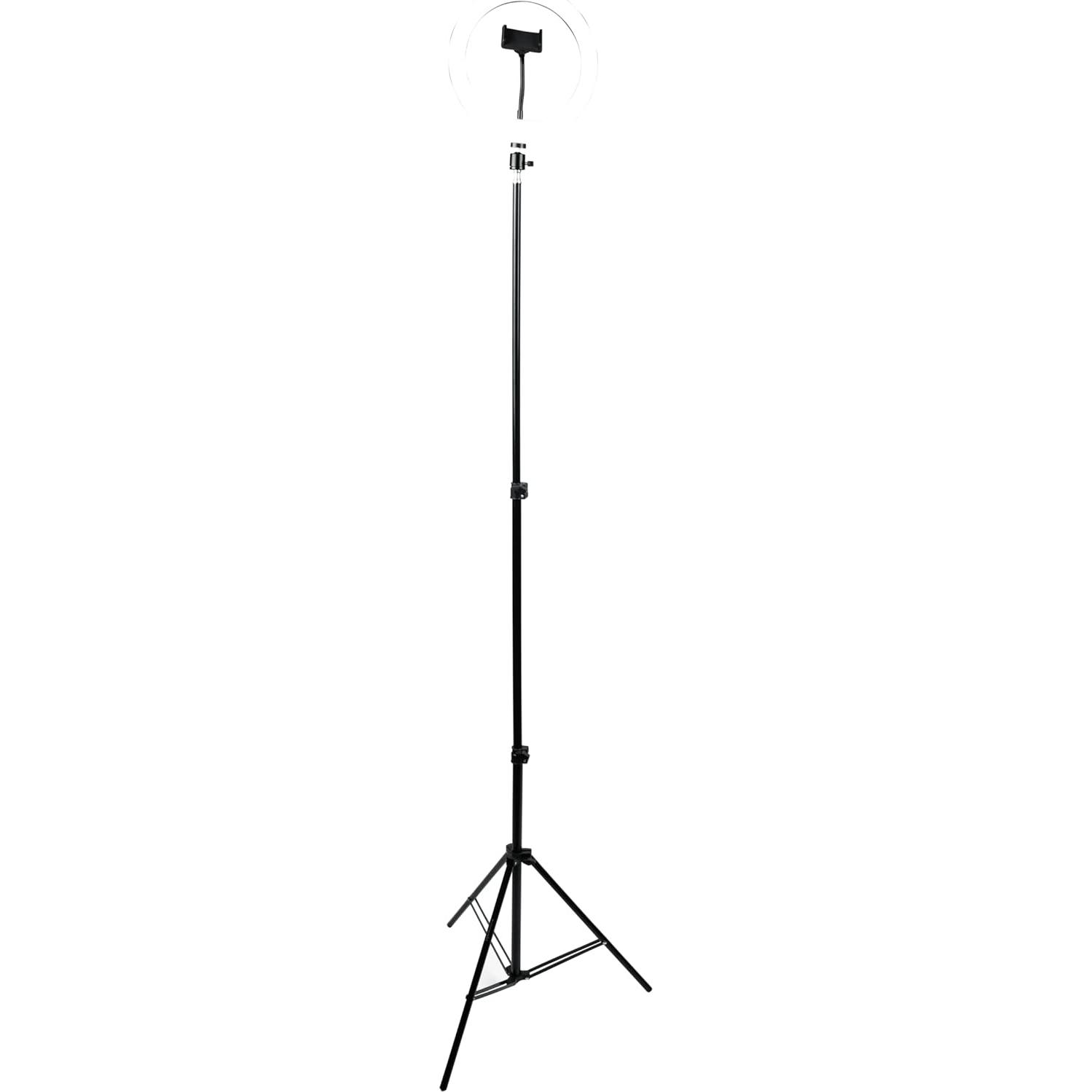 Luz de Anillo LED 10" Gator Frameworks con Trípode 1.8m