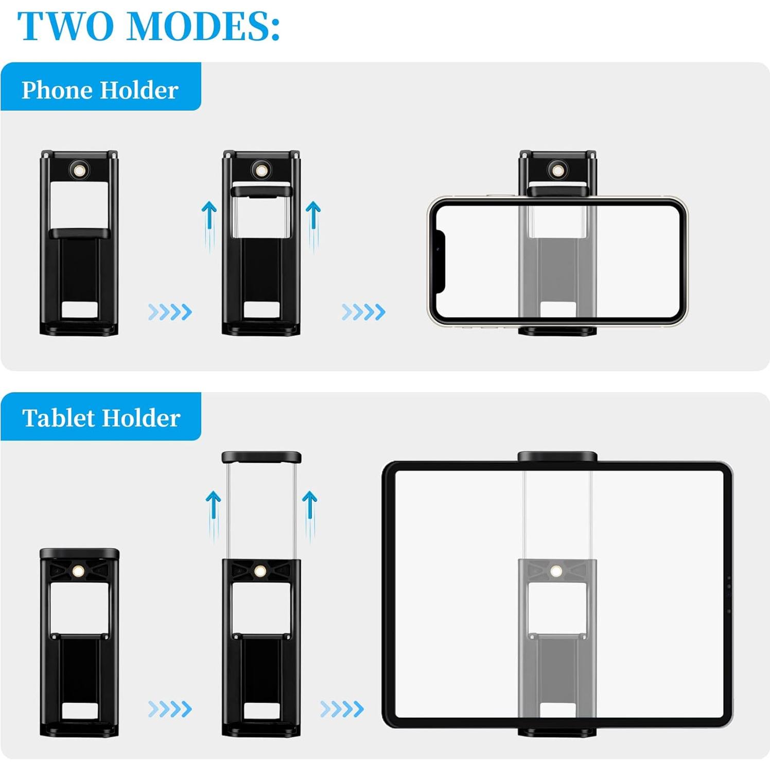 Soporte para Tablet y Teléfono Nineigh, Ajustable, Universal
