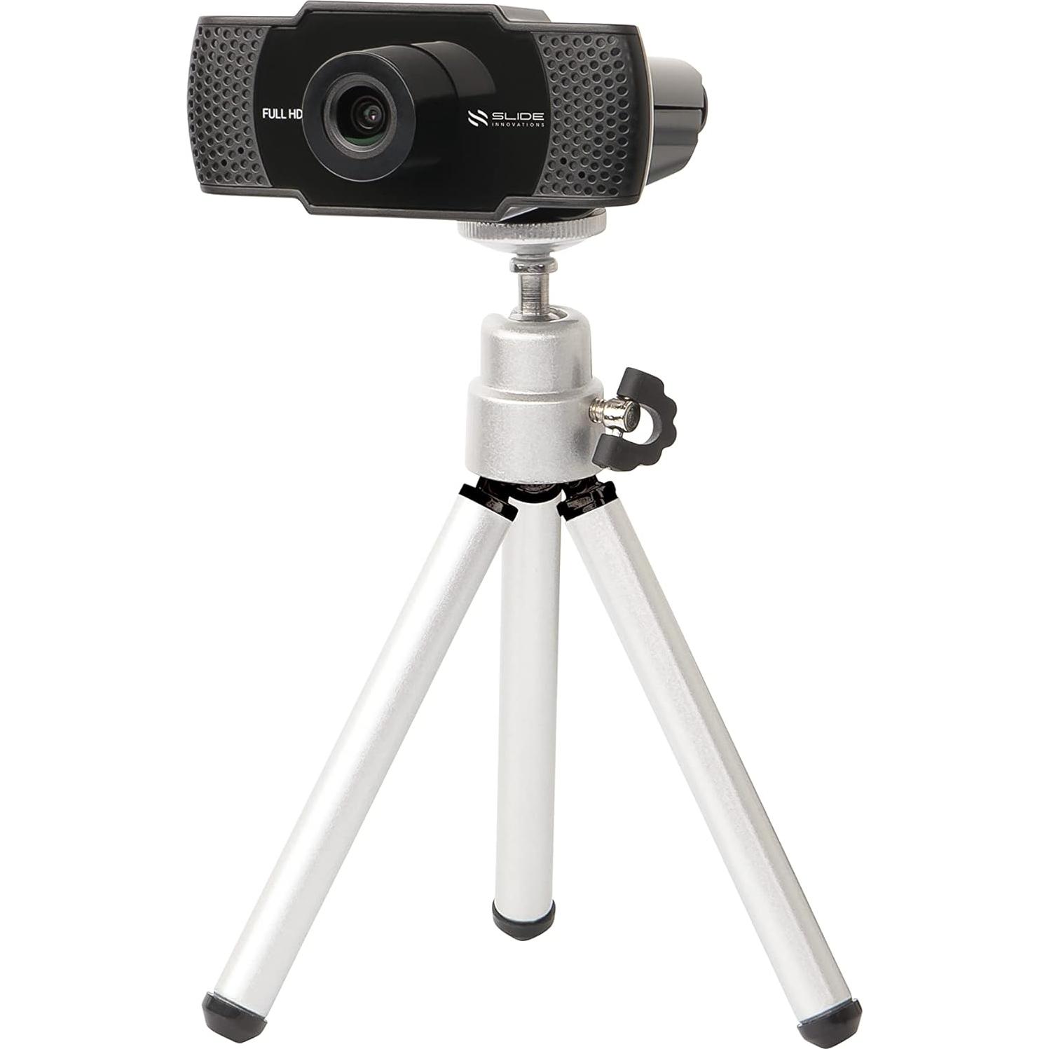Cámara Web 1080P HD Slide Innovations con Micrófono y Trípode