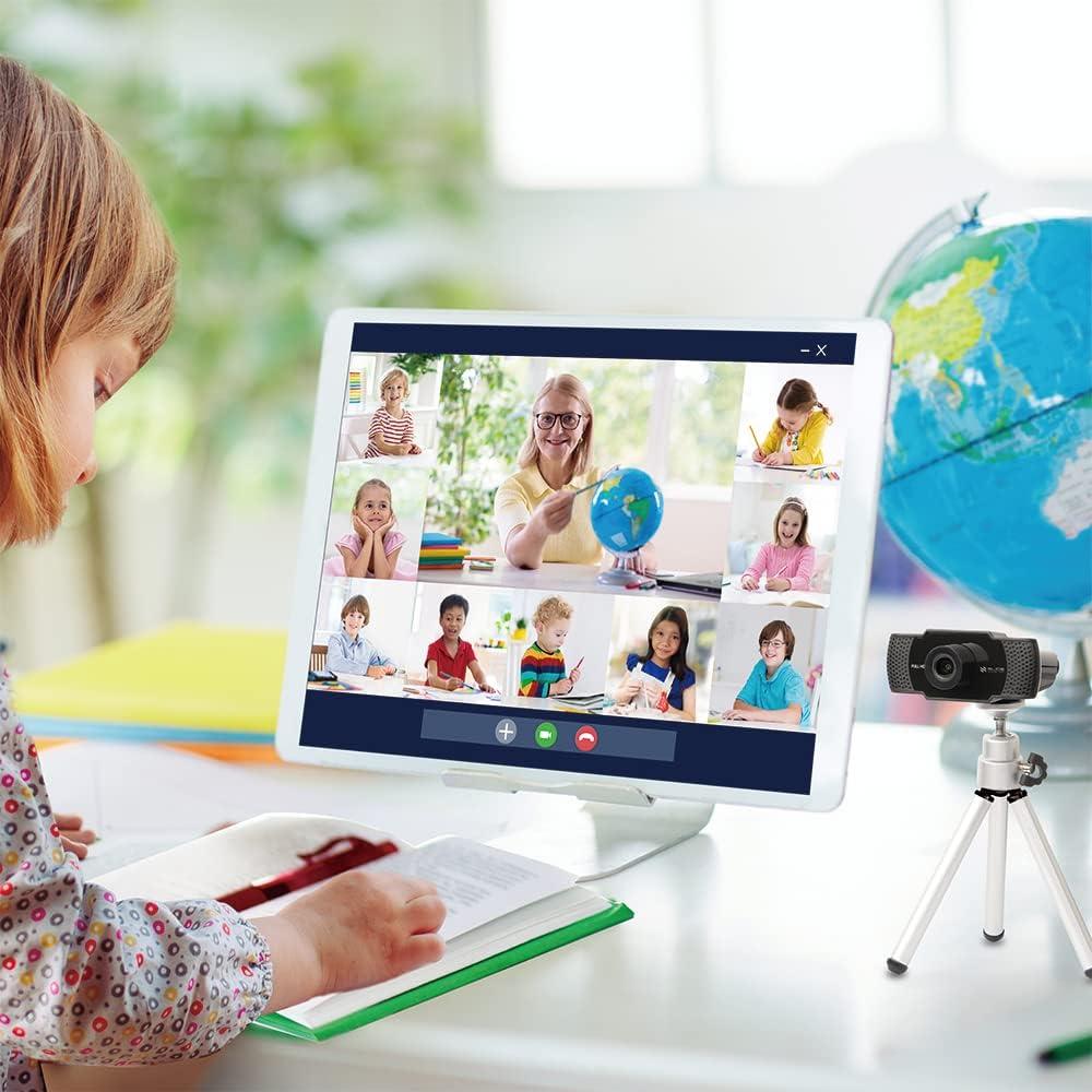 Cámara Web 1080P HD Slide Innovations con Micrófono y Trípode