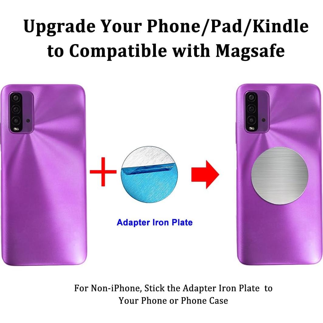 Soporte de trípode magnético andymall para iPhone 12-16