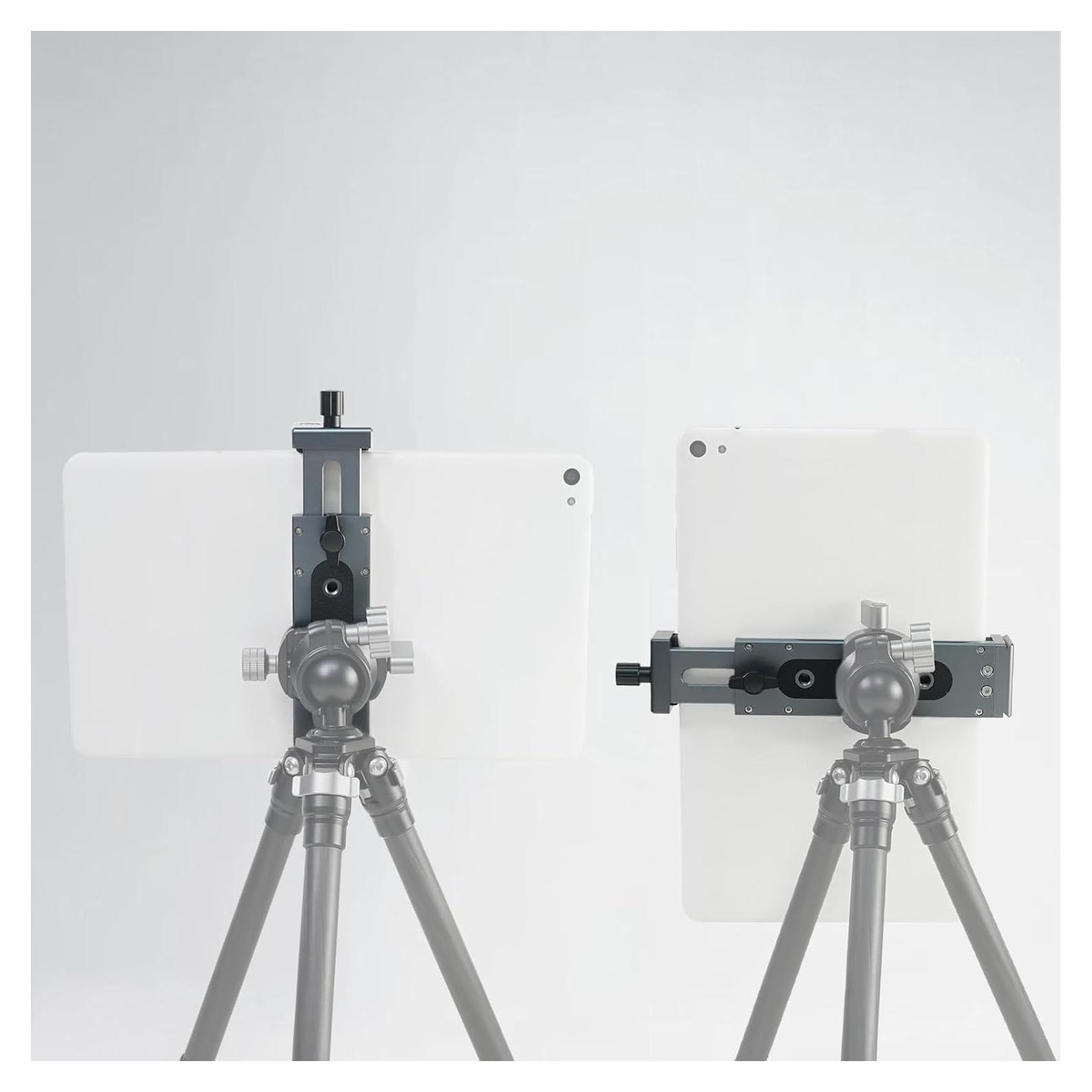 Soporte de trípode ajustable para tabletas FIFIELD Titanio 12.7-22.86cm