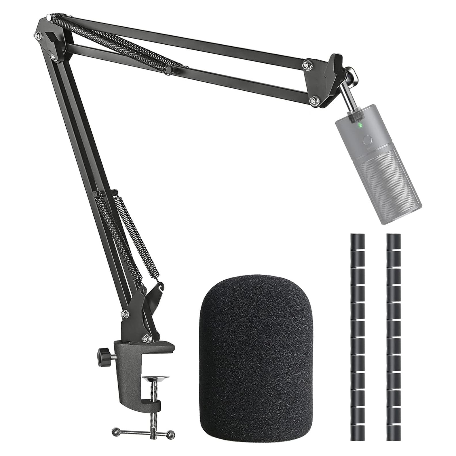 Soporte de brazo para micrófono SUNMON Razer Seiren X con filtro