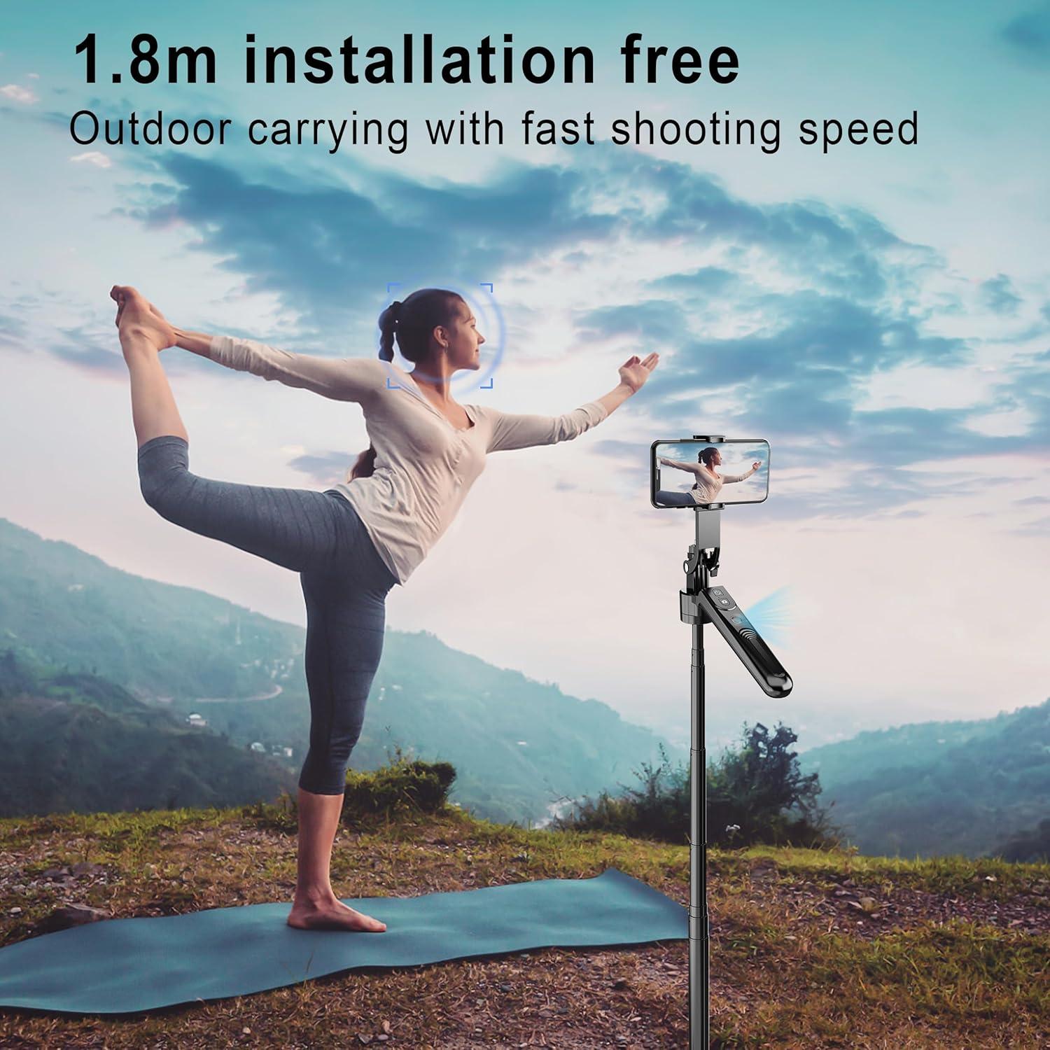 Trípode Automático 360° ShenZhen ES-B181, 177.8 cm