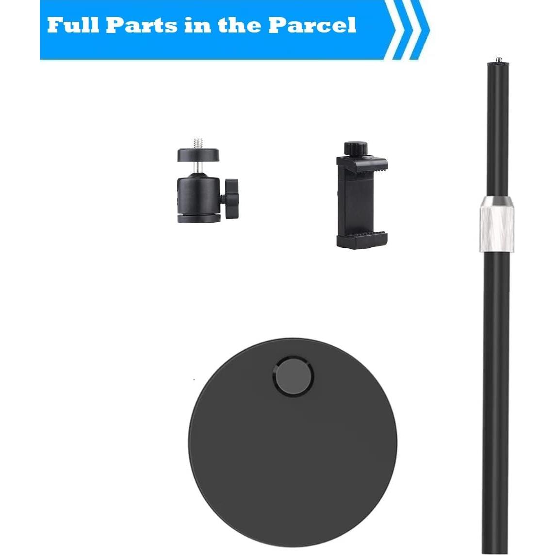 Soporte de Webcam Ajustable Acetaken para Escritorio 24-45.5cm