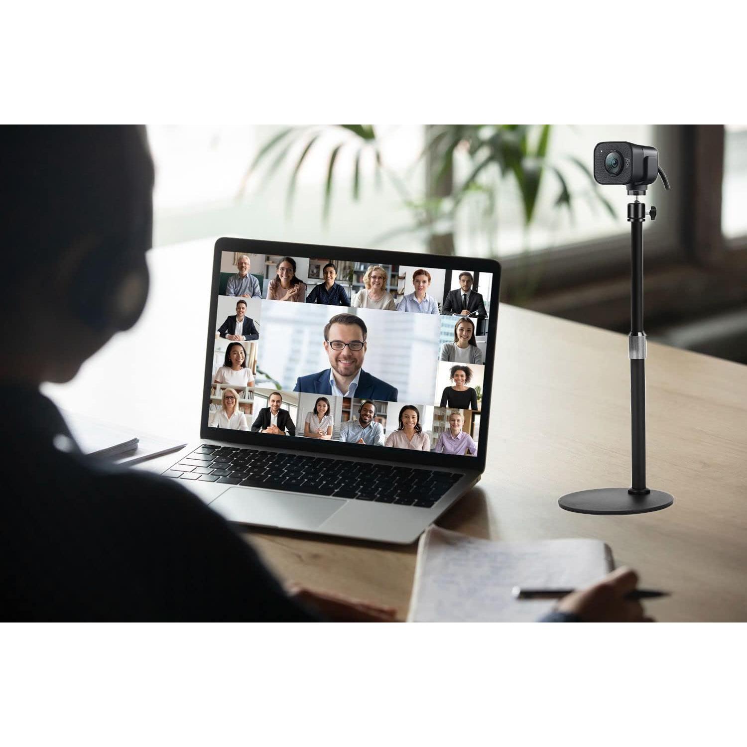 Soporte de Webcam Ajustable Acetaken para Escritorio 24-45.5cm