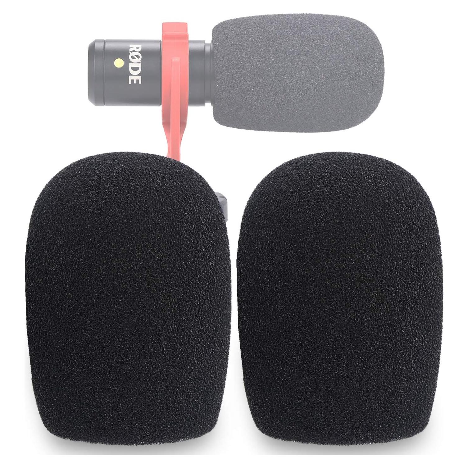 Funda de Espuma para Micrófono Rode VideoMicro Me - Paquete de 2