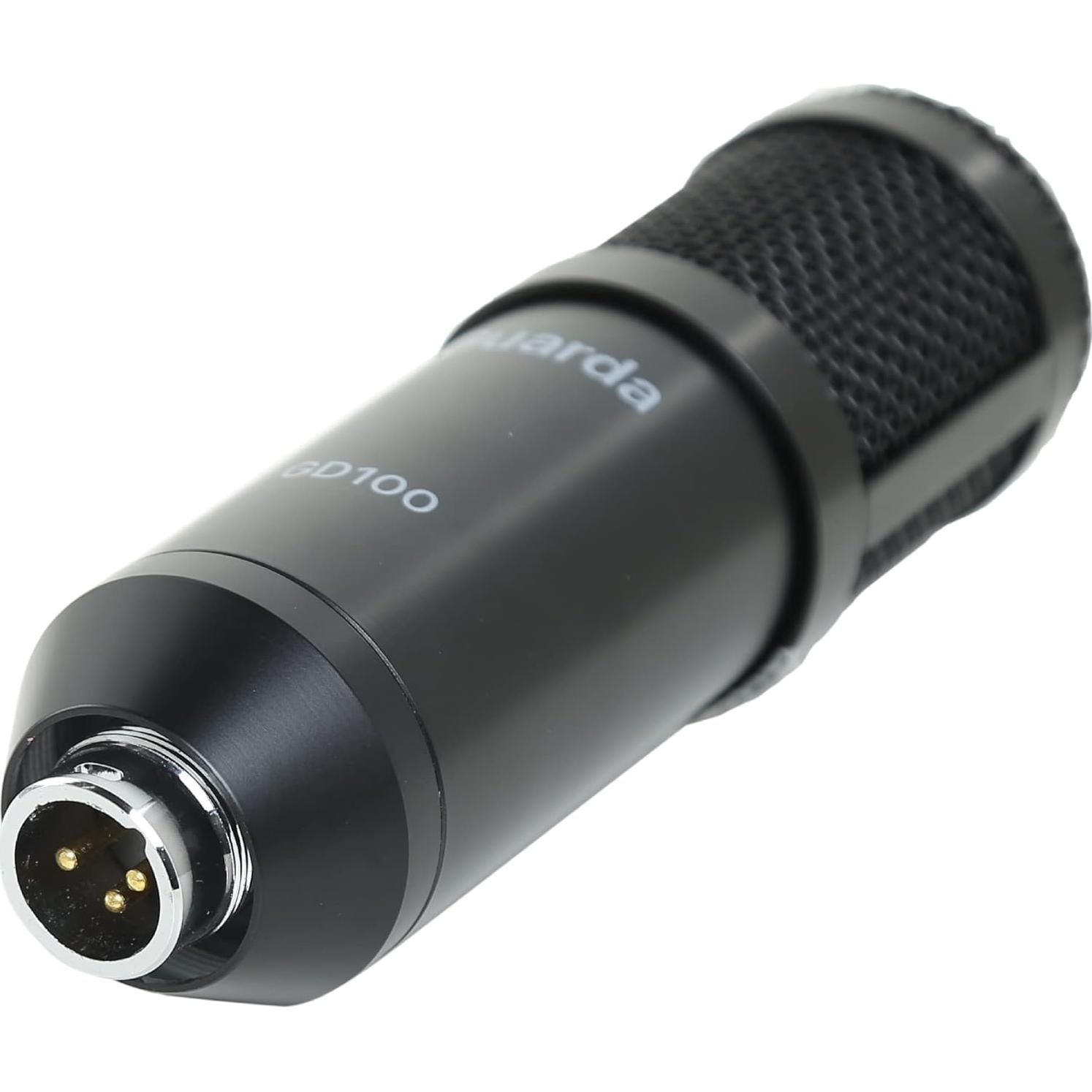 Micrófono USB de Condensador Guarda GD100 con Soporte Ajustable