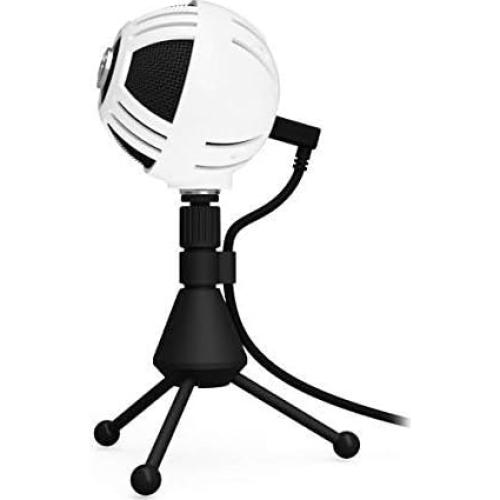 Micrófono USB Arozzi Sfera para Gaming y Streaming - Blanco