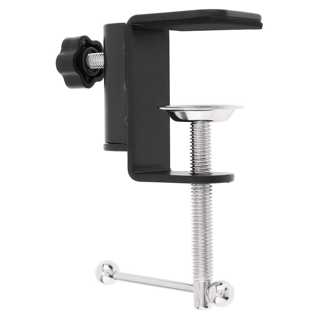 Soporte de Micrófono RTNLIT con Abrazadera Ajustable Negro