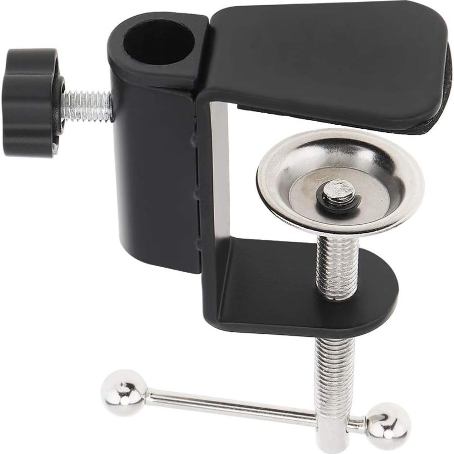 Soporte de Micrófono RTNLIT con Abrazadera Ajustable Negro