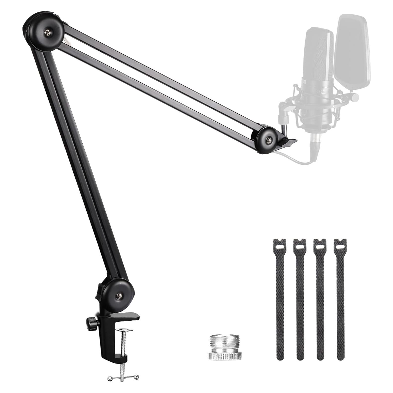 Brazo de Micrófono BOYA BY-BA20 Ajustable 62 cm Soporte Pesado