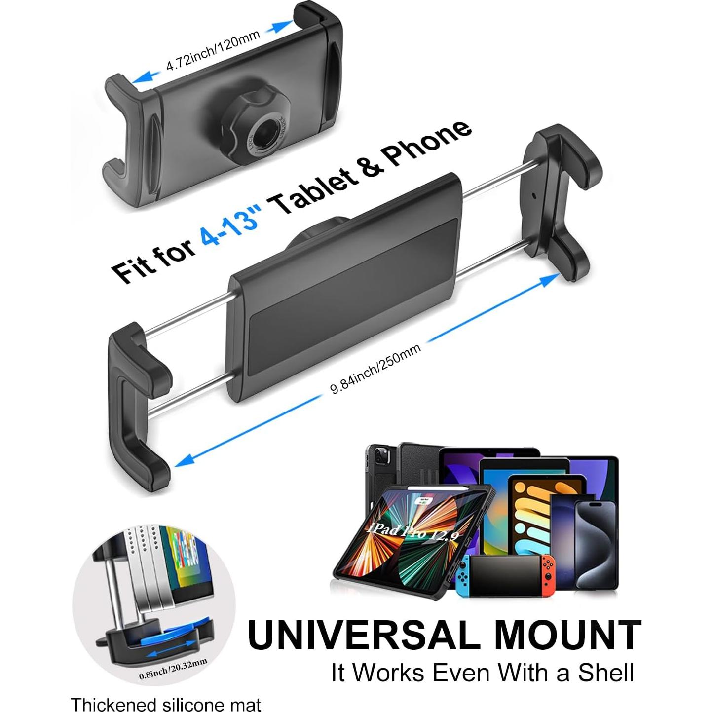 Trípode para Tablet Kolasels Monopod 0.68 kg Ajustable 6 Segmentos