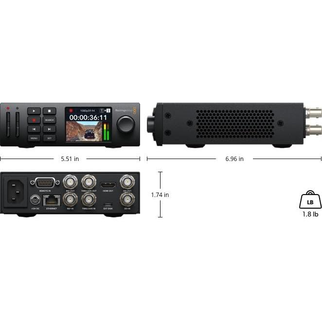 Grabador de Video Blackmagic Design HyperDeck Studio HD Mini