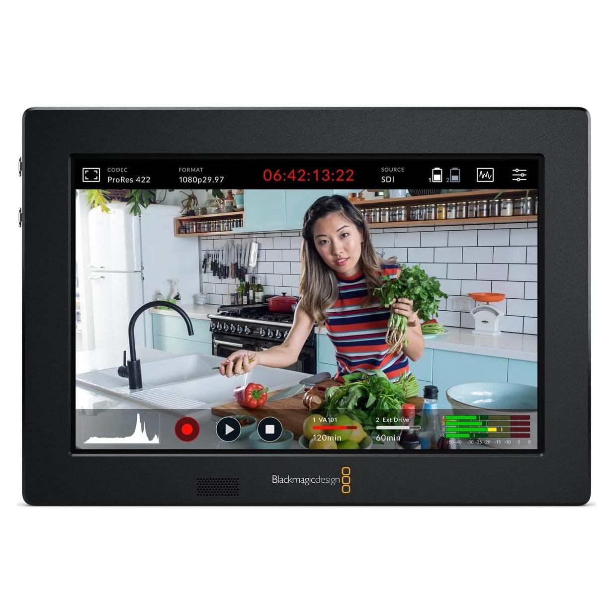 Asistente de Video Blackmagic Design 7 3G Pantalla Táctil