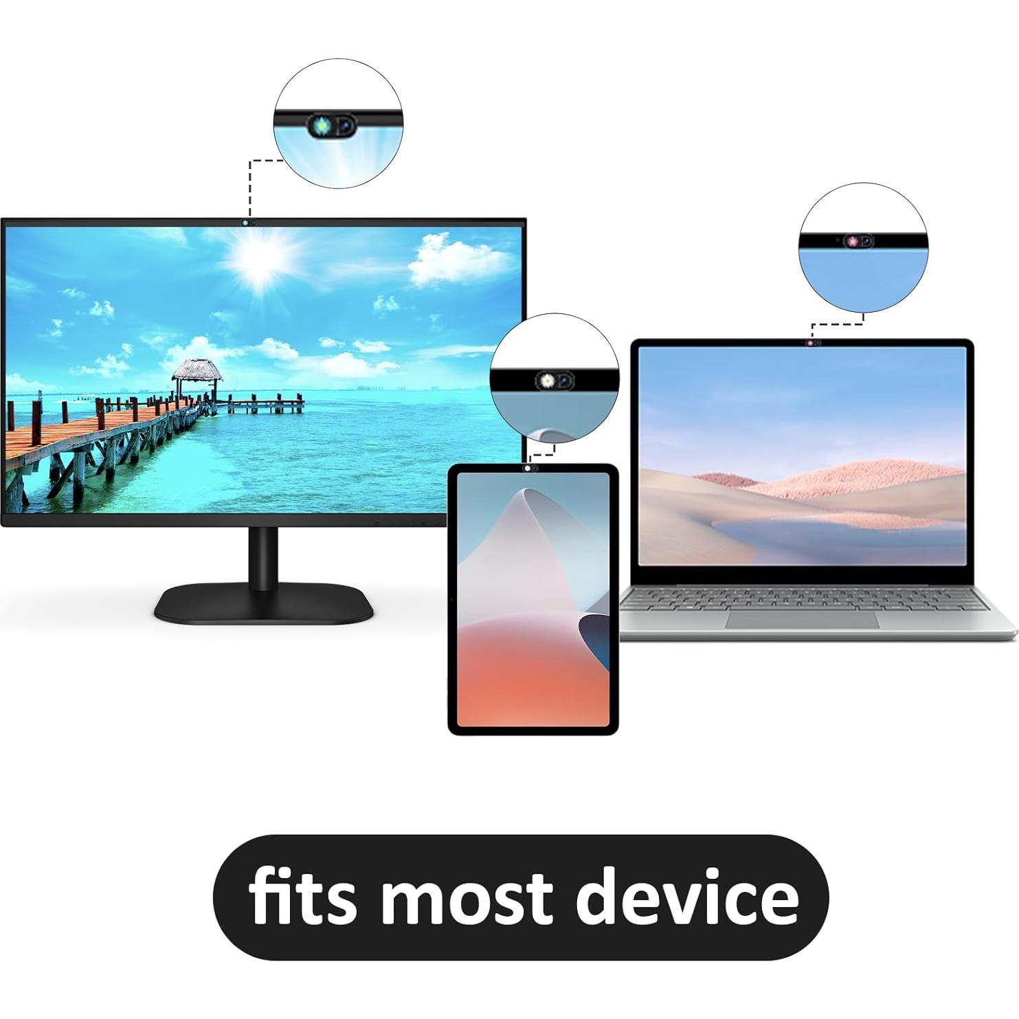 3 Piezas Deslizador de Cubierta de Cámara Piriuuo Flores