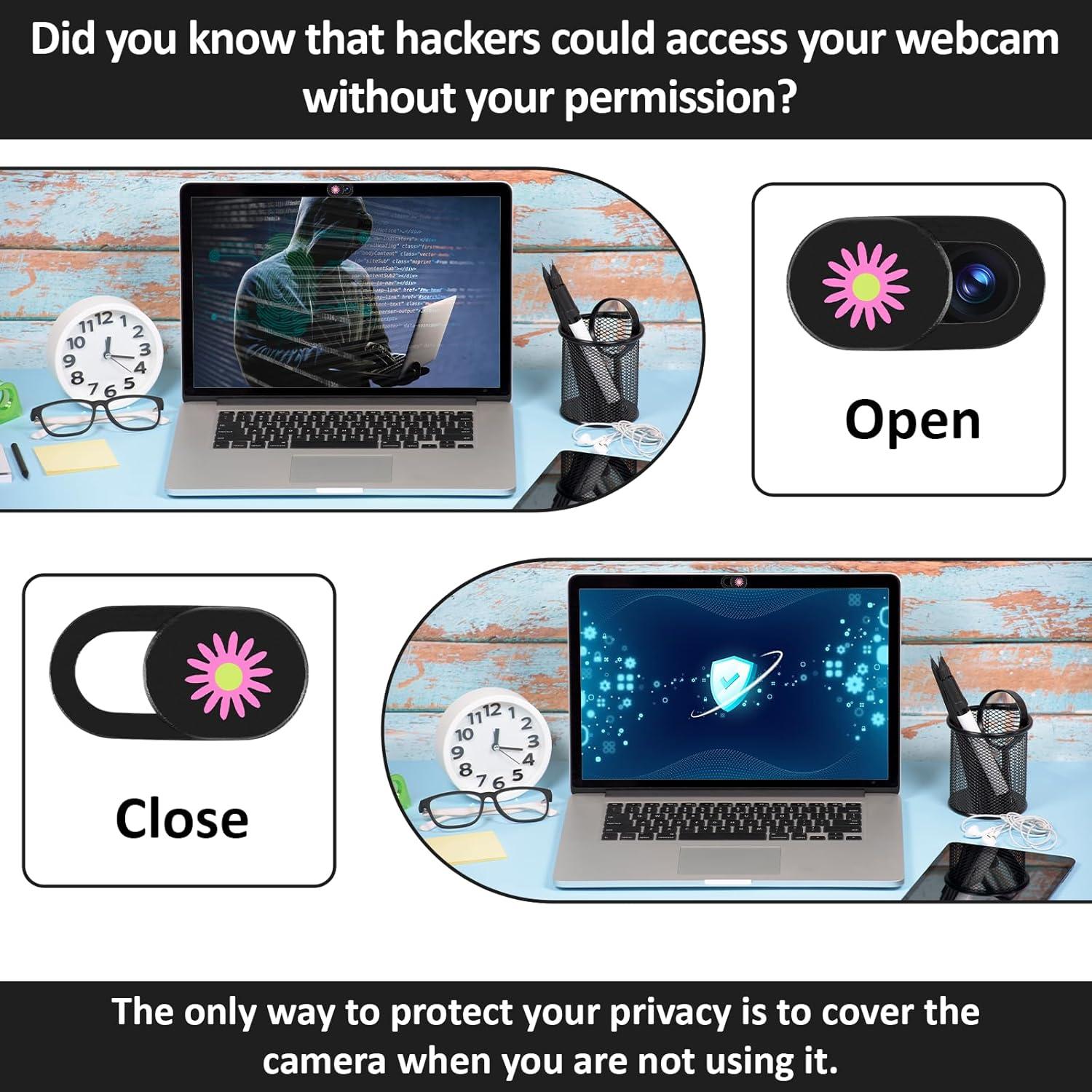 3 Piezas Deslizador de Cubierta de Cámara Piriuuo Flores