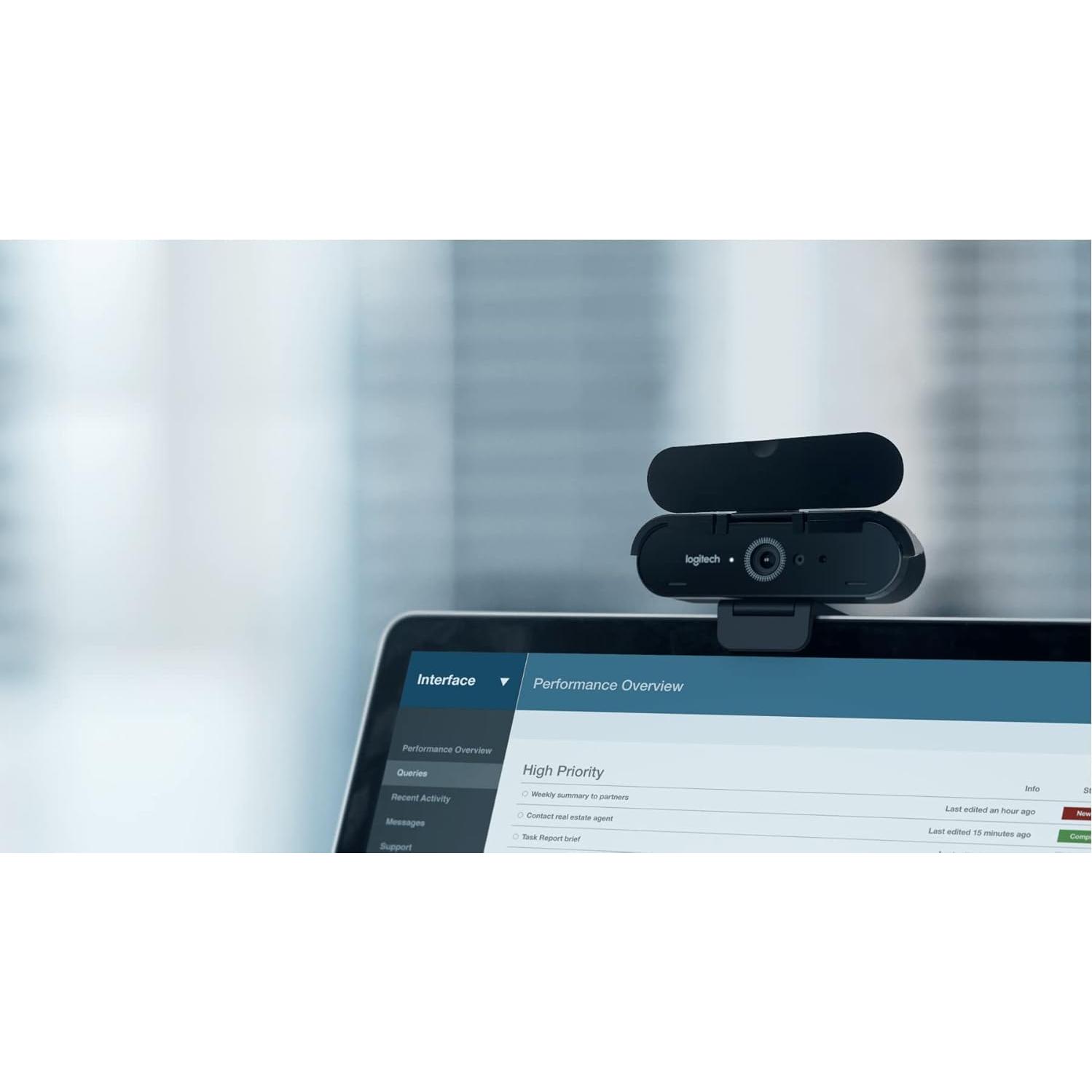 Cubierta de Privacidad MoimTech para Webcam Logitech Brio 4K