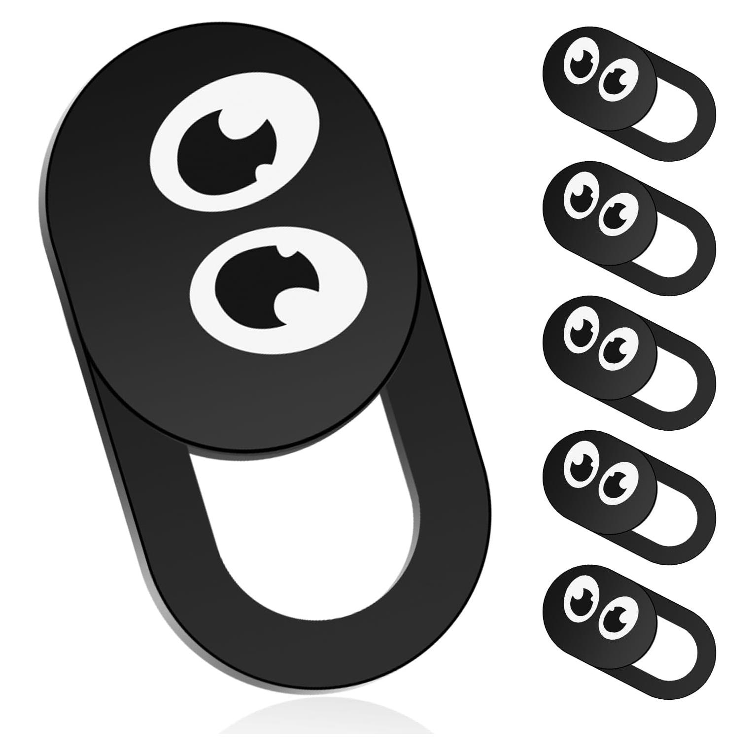 Cubierta de Cámara Deslizante Pretwad 6PCS para Laptop y Smartphone