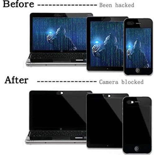 Cubierta de Privacidad para Cámara Fonus Negra - Paquete de 3