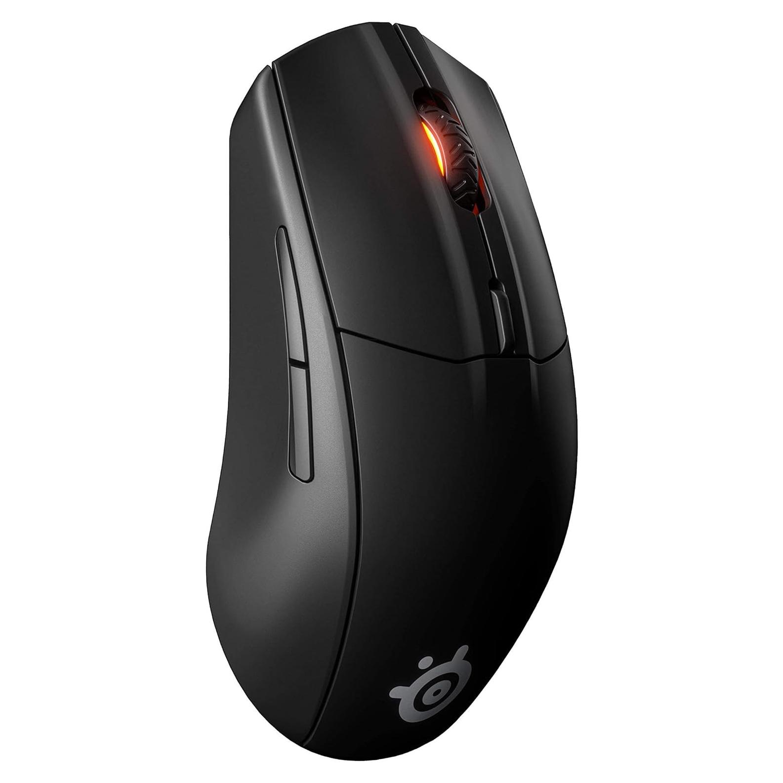 Ratón Gaming Inalámbrico SteelSeries Rival 3 - 400 Horas Batería - 2.4 GHz y Bluetooth 5.0 - Sensor Óptico 18,000 CPI