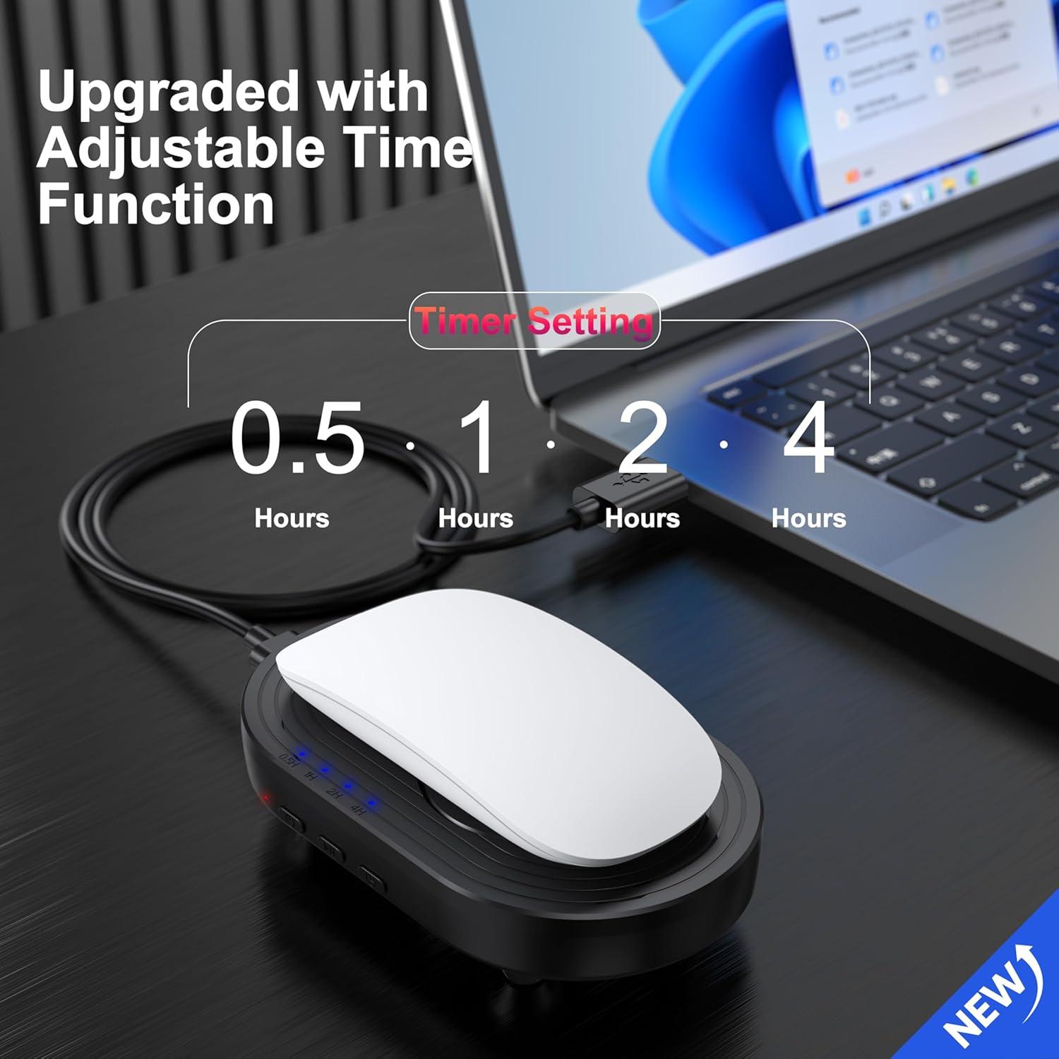 Mouse Jiggler Indetectable VoroDcip con Temporizador y Diseño Silencioso