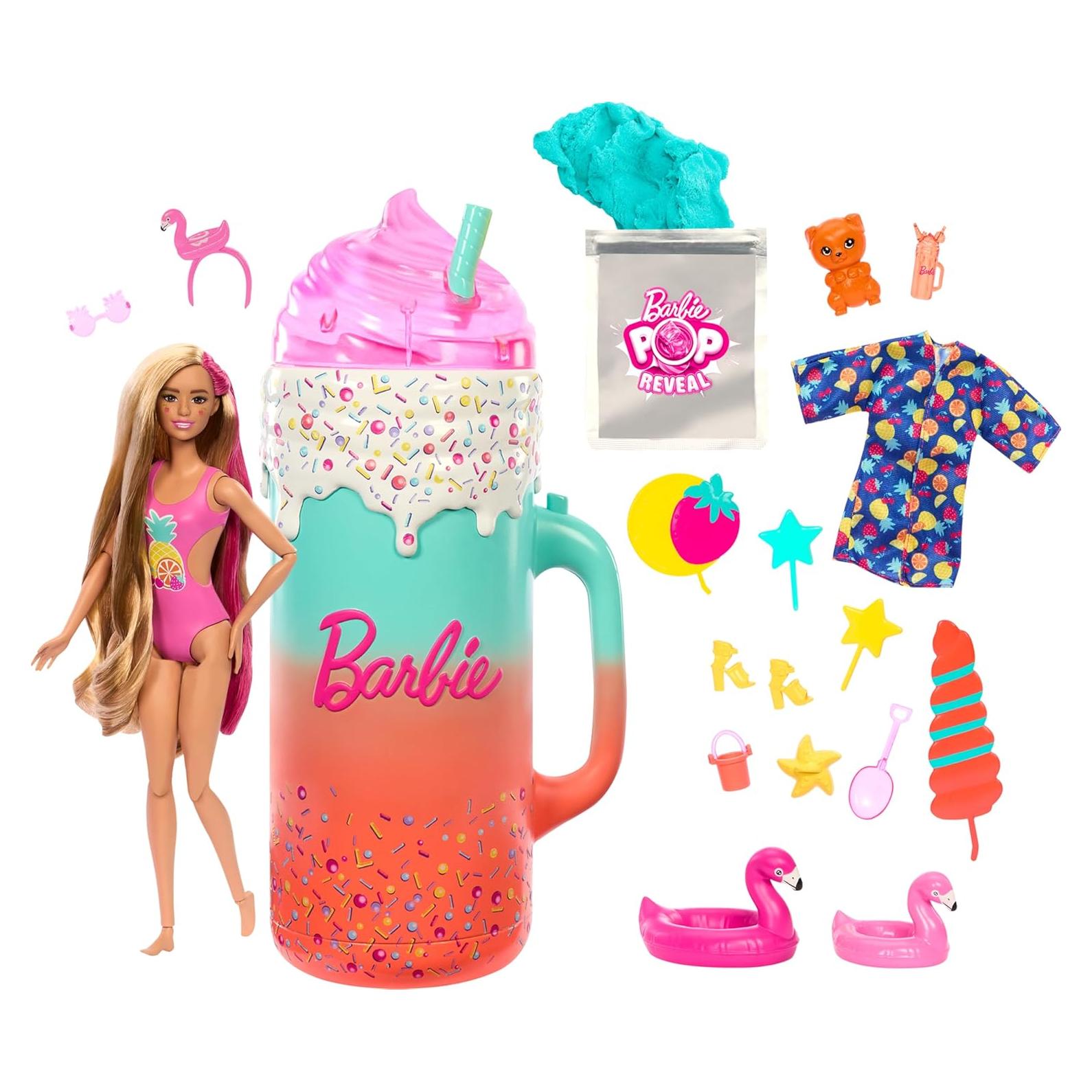 Muñeca Barbie Pop Reveal Mattel Set de Regalo 15+ Sorprisas