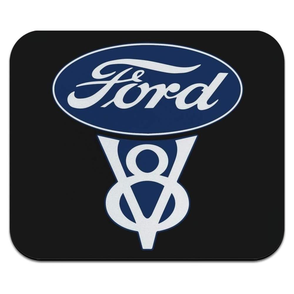Alfombrilla de Ratón Perfil Bajo Ford V8 Multicolor 23.6x19.8cm