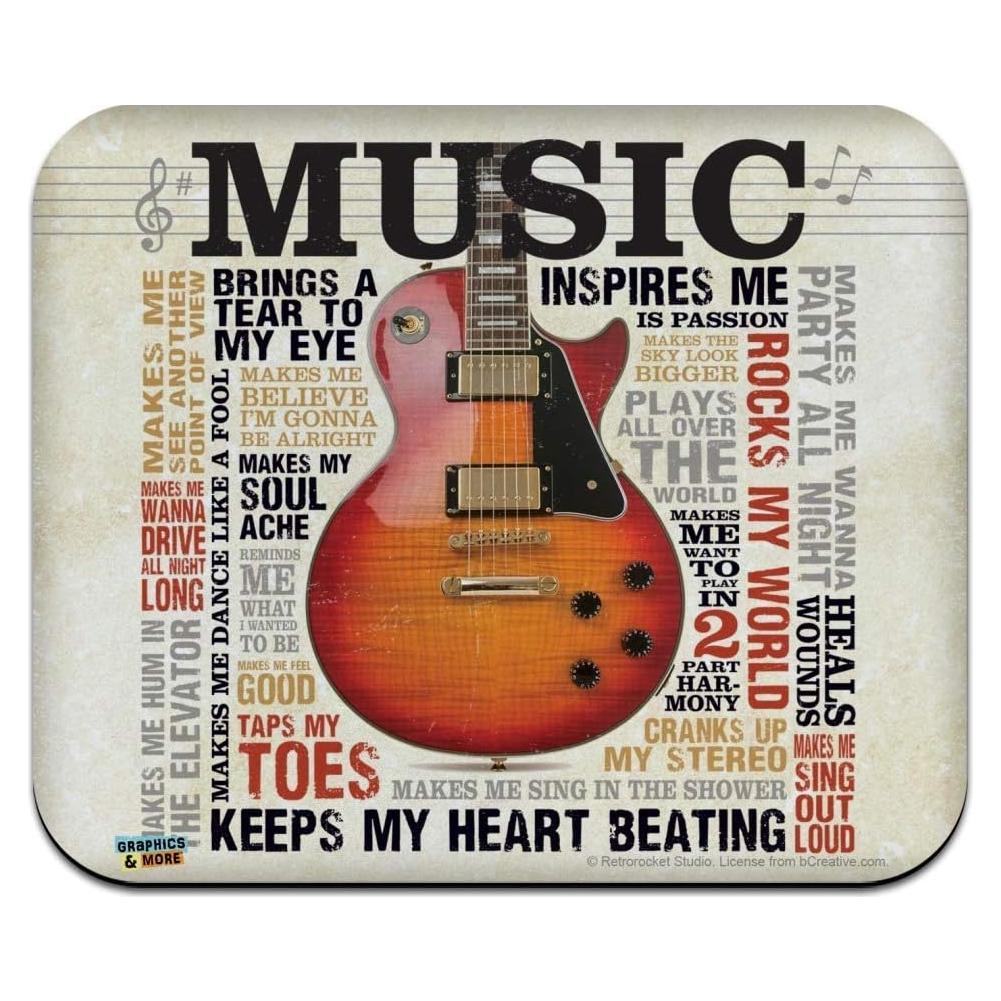 Alfombrilla de Ratón Gráficos y Más Multicolor 23.6x19.8cm