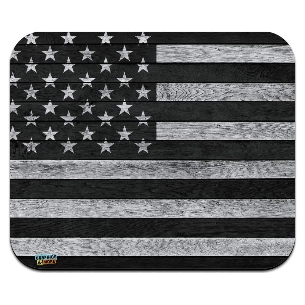 Mousepad delgado Graphics & More bandera americana 23.6x19.8cm