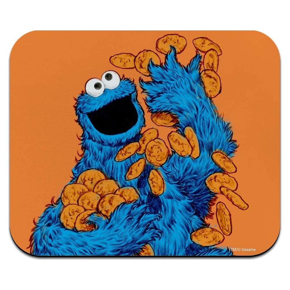 Alfombrilla de Ratón Vintage Monstruo de las Galletas 23.6x19.8cm