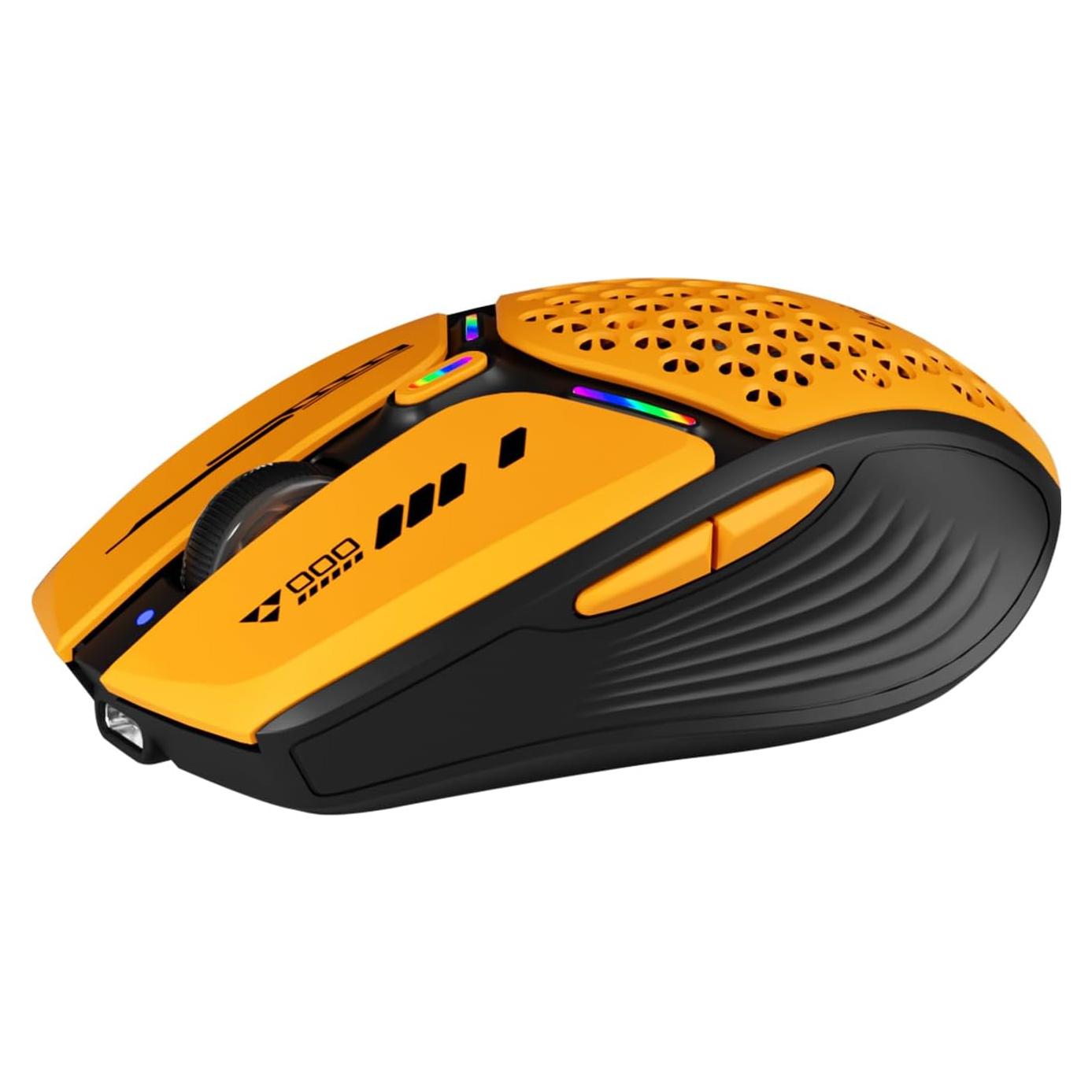 Ratón Inalámbrico Uciefy Bluetooth 5.0/5.1 Recargable USB-C Naranja