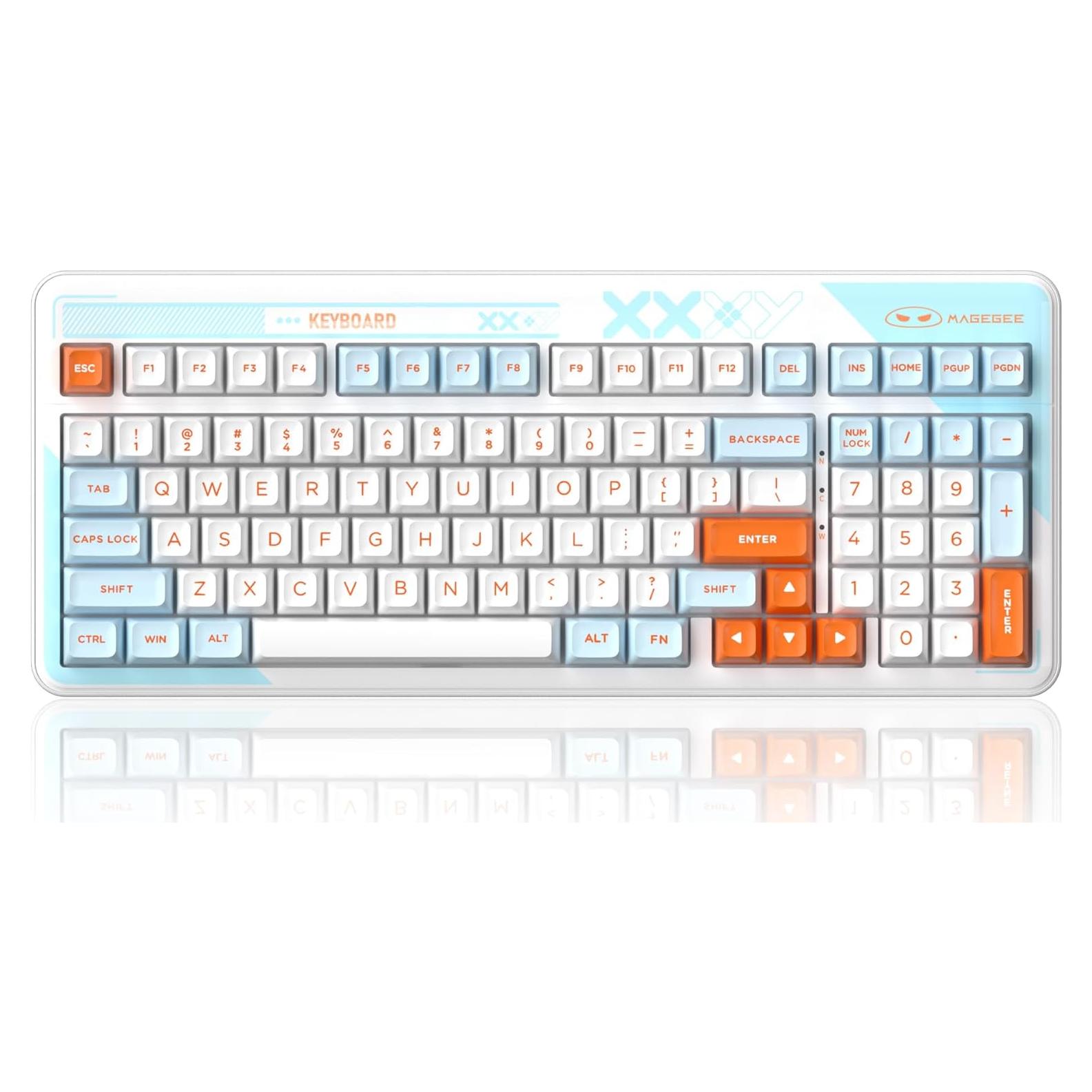 Teclado Mecánico MageGee Cloud98 RGB Inalámbrico 2.4GHz