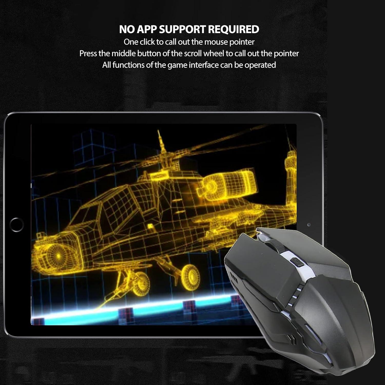 Combo Teclado y Ratón para Juegos Ciciglow K13 4 en 1