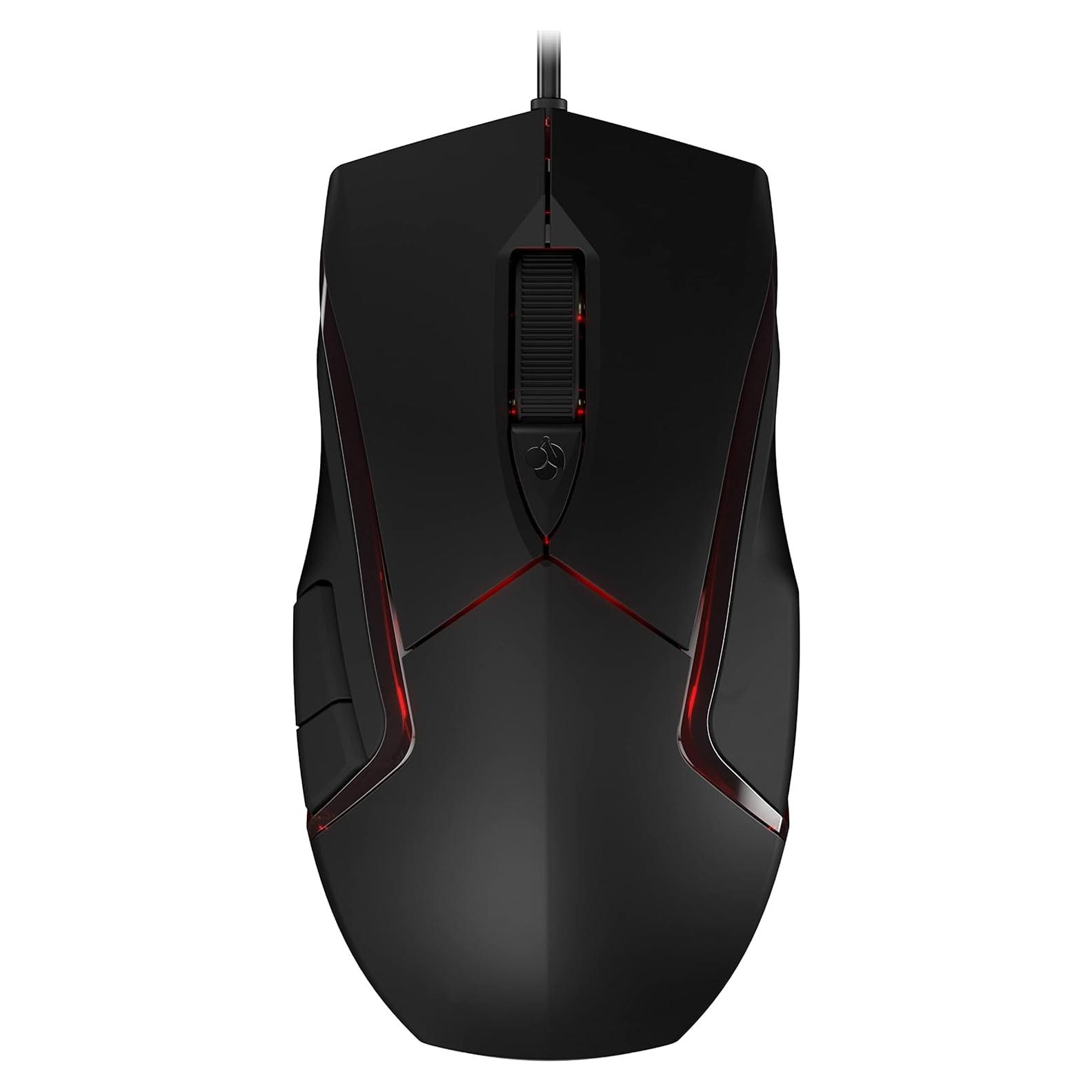 Ratón con Cable RGB Cherry JM-3000-2 5000 DPI Negro