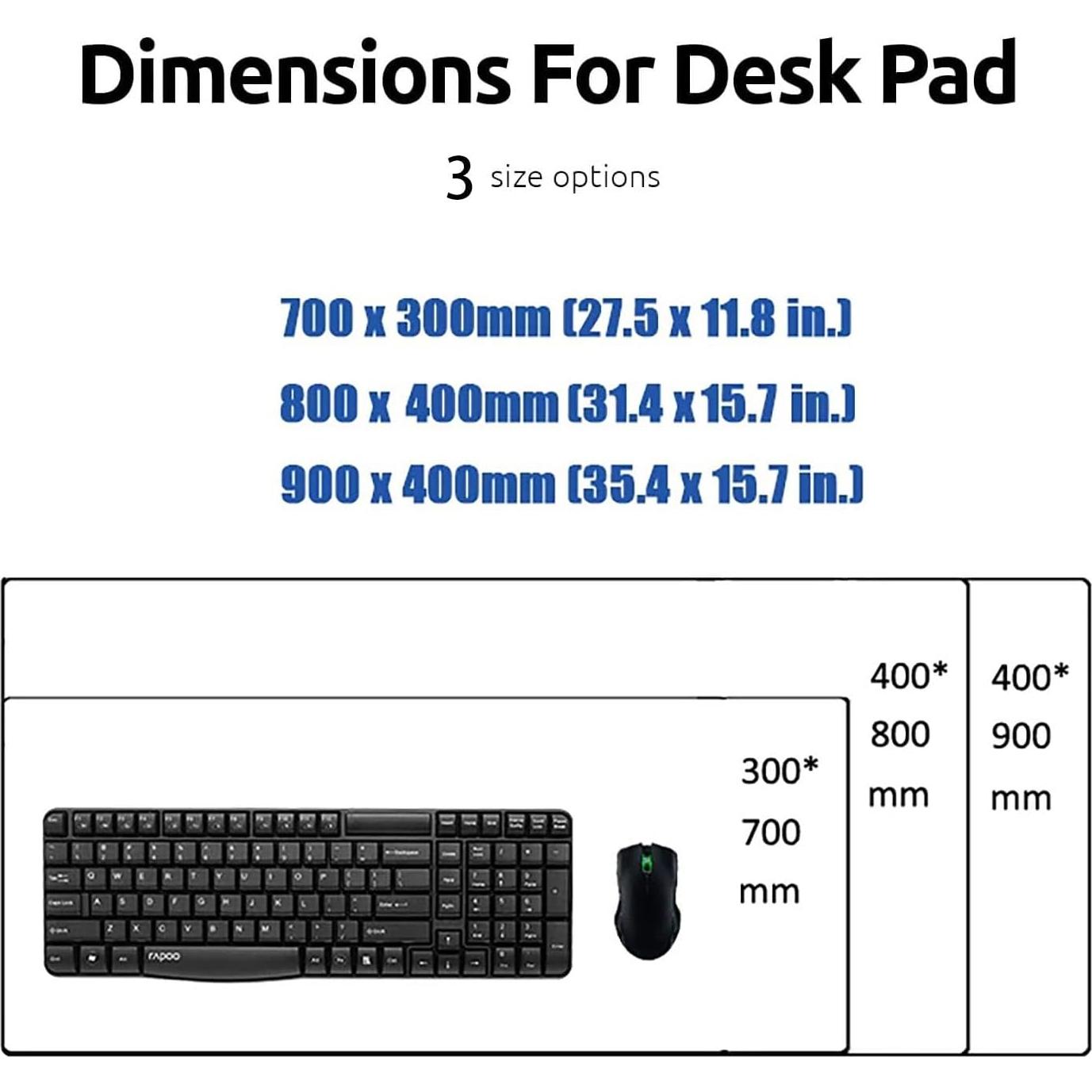 Alfombrilla de Ratón Grande Pangtyus 70x30cm Antideslizante