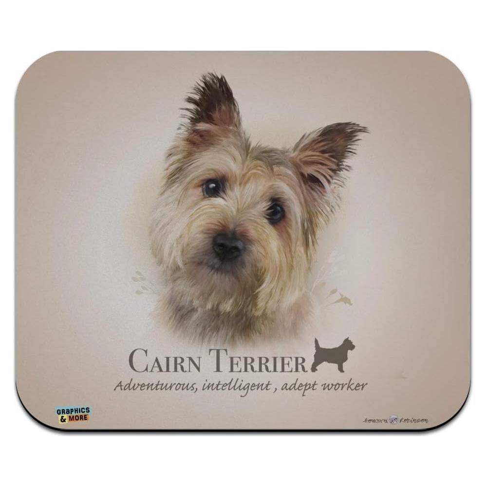 Alfombrilla de Ratón Graphics & More Cairn Terrier 23.6x19.8cm