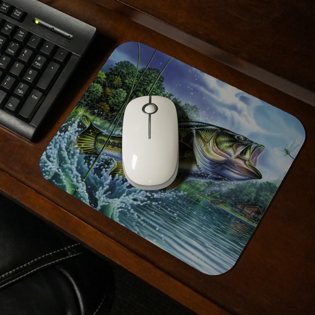 Alfombrilla de Ratón Graphics & More Largemouth Bass 23.6x19.8cm