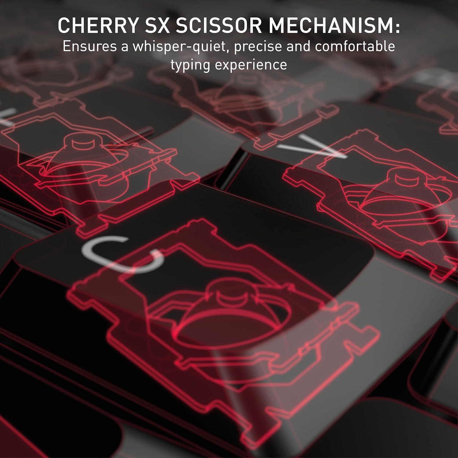 Teclado y Ratón Inalámbricos Cherry B.Infinito 3.0 Negro