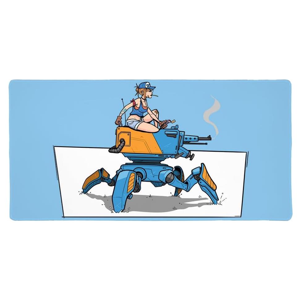 Alfombrilla de Ratón Grande Gráficos y Más 80x40 cm Antideslizante