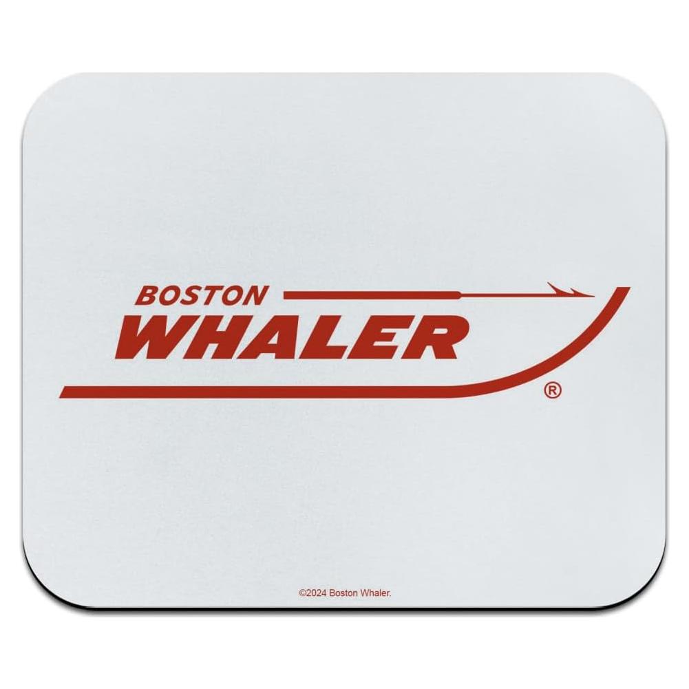 Boston Whaler Red Logo Low Profile Thin Mouse Pad Mousepad