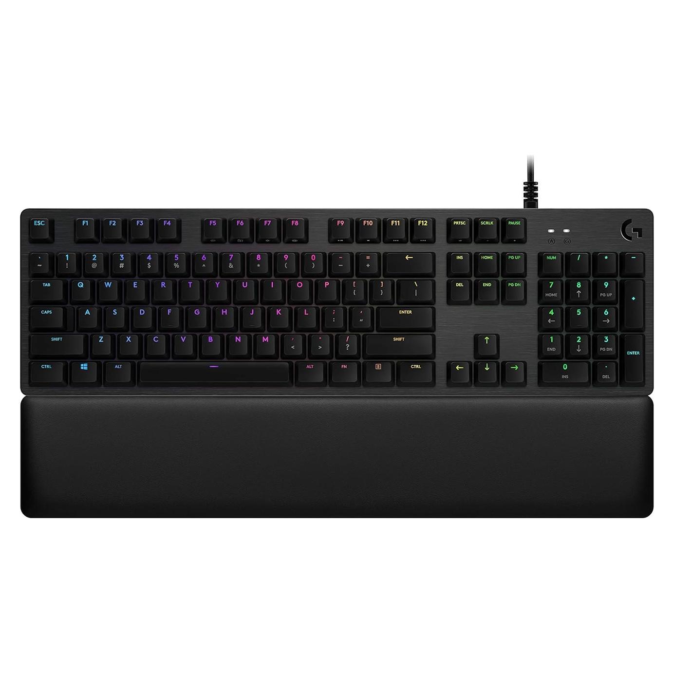 Teclado Mecánico Logitech G513 Carbon GX Blue RGB Renovado