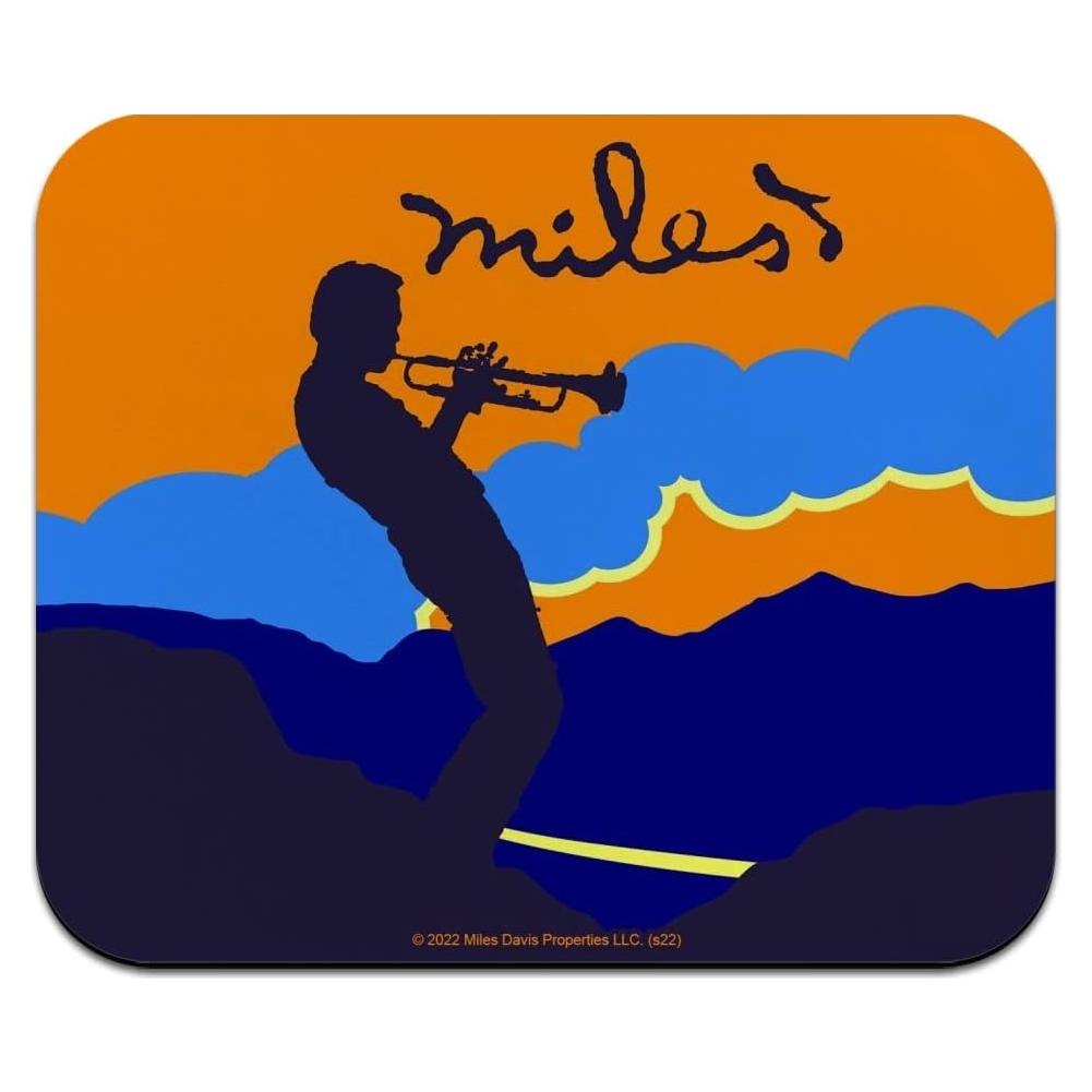Mouse Pad Bajo Perfil Miles Davis 23.6x19.8cm Multicolor