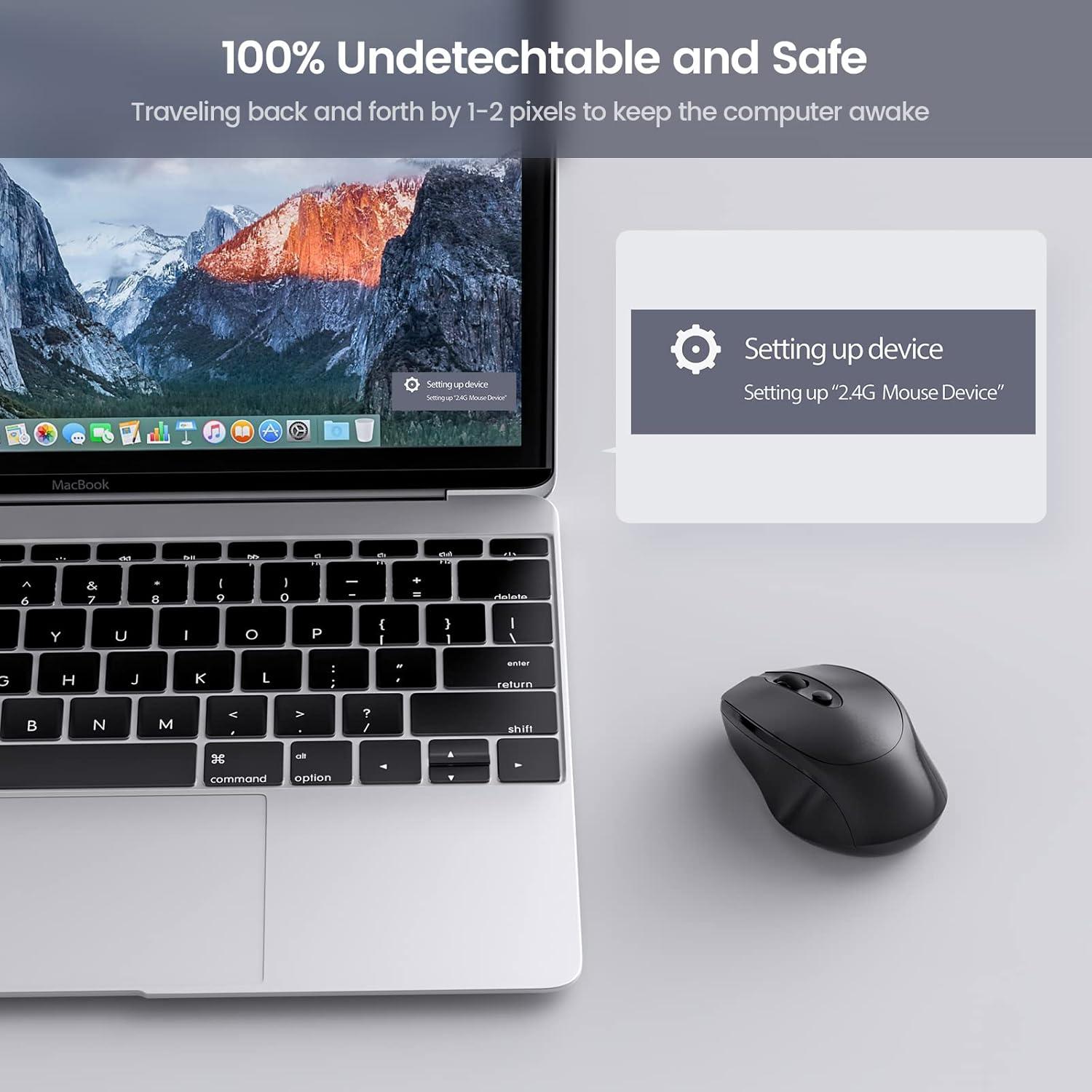 Mouse Jiggler Agitador USB Indetectable Phiginoo 10g